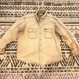 Vintage Tan Carhartt Flannel